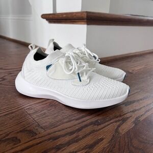 Vessi Everyday Move Polar White Knit Slip On Sneakers Women's Size‎ 6